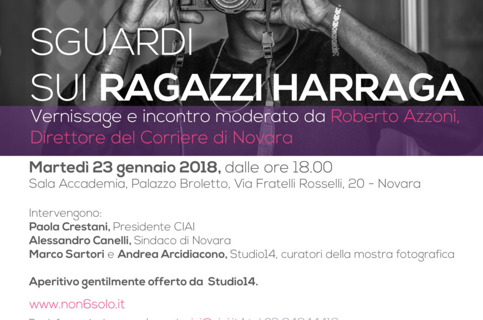 Mostra “Sguardi sui ragazzi Harraga” a Novara dal 23 gennaio al 1 febbraio